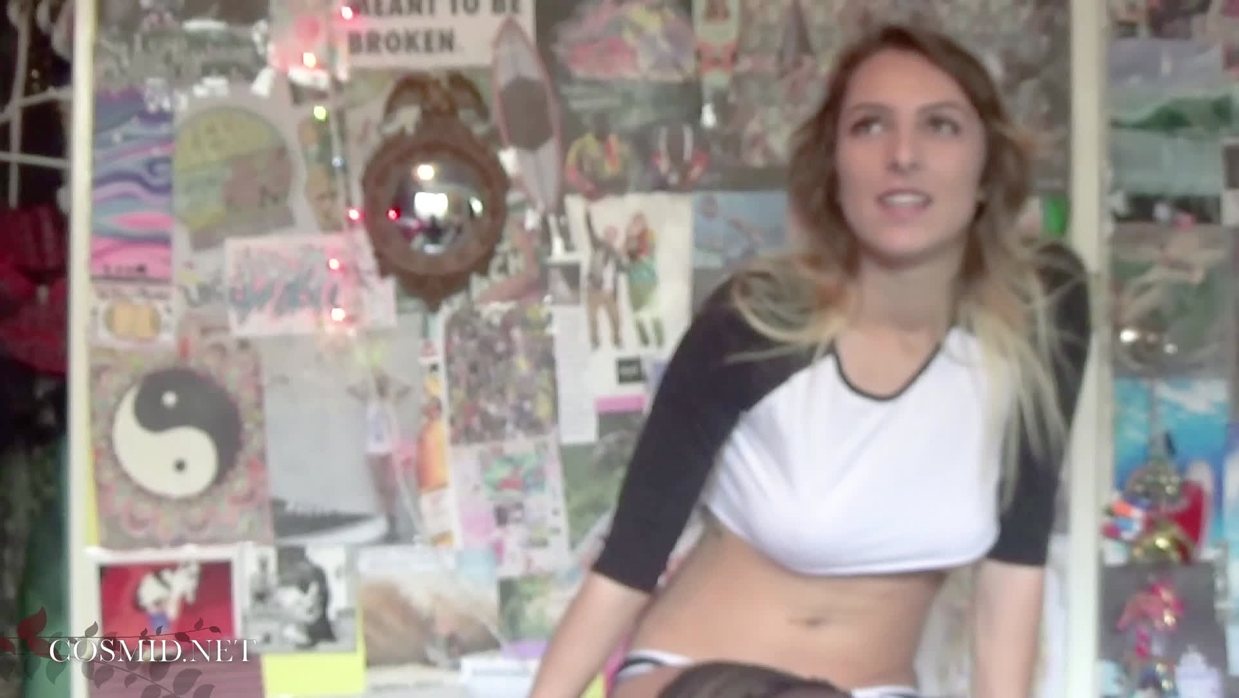 Britta Talks Then Strips