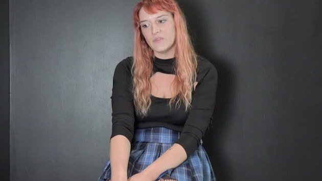 Katy Burke Does Her First Video For Cosmid