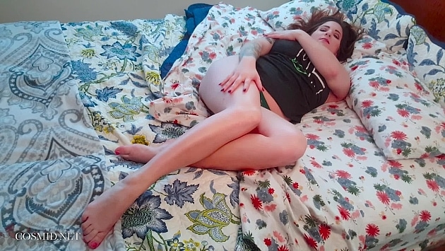 Paige Takes It Off On The Bed